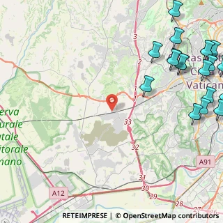 Mappa Piazza Fabrizio Napolitani, 00166 La Massimina-Casal Lumbroso RM, Italia (7.378)