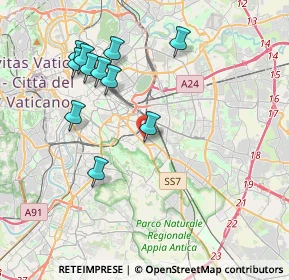 Mappa Via Clelia, 00181 Roma RM, Italia (4.2)