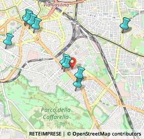 Mappa Via Clelia, 00181 Roma RM, Italia (1.26636)