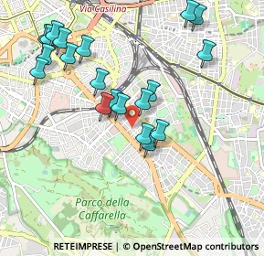 Mappa Via Clelia, 00181 Roma RM, Italia (1.086)