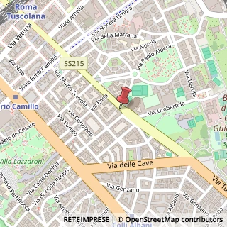 Mappa Piazza di Santa Maria Ausiliatrice, 27, 00181 Roma, Roma (Lazio)