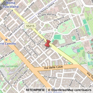 Mappa Via Santa Maria Ausiliatrice, 18, 00181 Roma, Roma (Lazio)