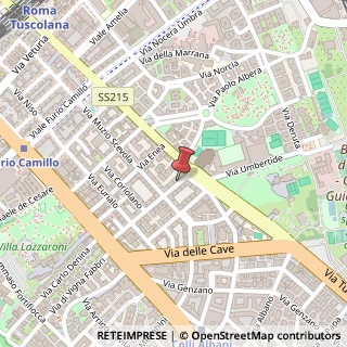 Mappa Via Santa Maria Ausiliatrice, 15, 00181 Roma, Roma (Lazio)