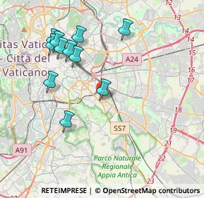 Mappa Via Muzio Scevola, 00181 Roma RM, Italia (4.3)