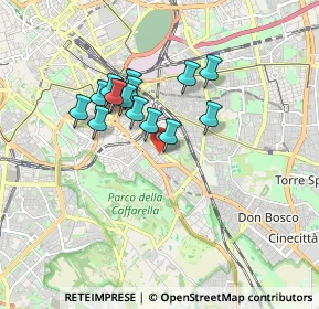 Mappa Via Muzio Scevola, 00181 Roma RM, Italia (1.458)