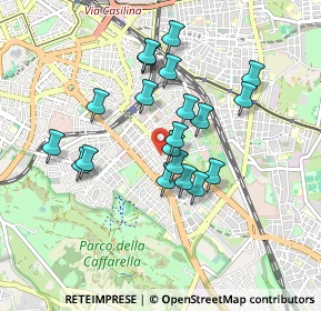 Mappa Via Muzio Scevola, 00181 Roma RM, Italia (0.811)