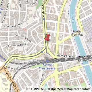 Mappa Viale di Trastevere,  305, 00153 Roma, Roma (Lazio)