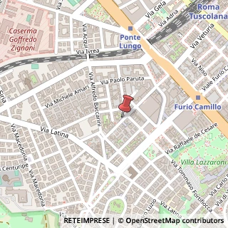 Mappa Via Gino Capponi, 130, 00179 Roma, Roma (Lazio)