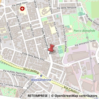 Mappa Viale Alessandrino,  133, 00172 Roma, Roma (Lazio)