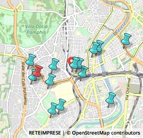 Mappa Via Guido Cavalcanti, 00152 Roma RM, Italia (0.95786)