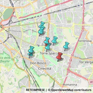 Mappa Via dell'Edera, 00172 Roma RM, Italia (1.40083)
