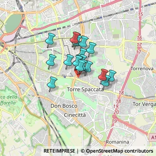 Mappa Via dell'Edera, 00172 Roma RM, Italia (1.20632)