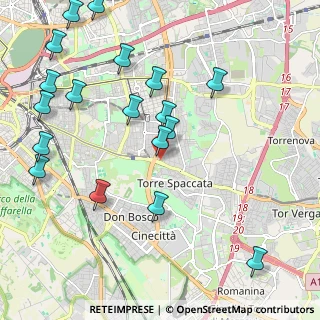 Mappa Via dell'Edera, 00172 Roma RM, Italia (2.67722)