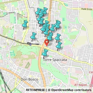 Mappa Via dell'Edera, 00172 Roma RM, Italia (0.851)