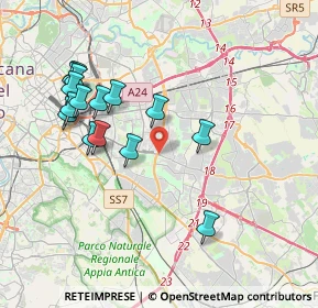 Mappa Casilina, 00172 Roma RM, Italia (4.09)