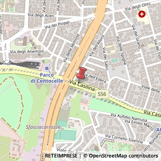 Mappa Via Casilina,  929, 00172 Roma, Roma (Lazio)