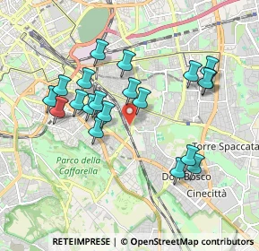 Mappa Vicolo di Villa Berta, 00181 Roma RM, Italia (1.884)