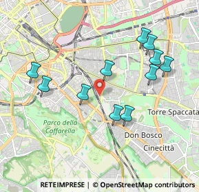 Mappa Vicolo di Villa Berta, 00181 Roma RM, Italia (2.01364)