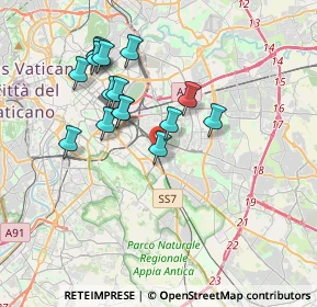 Mappa Vicolo di Villa Berta, 00181 Roma RM, Italia (3.59)