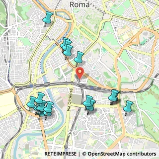Mappa Stazione Piramide, 00154 Roma RM, Italia (1.2625)