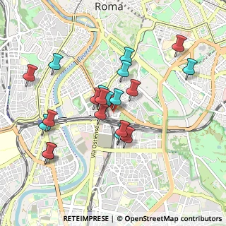 Mappa Piazzale dei Partigiani, 00154 Roma RM, Italia (0.9245)
