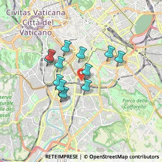 Mappa Piazzale dei Partigiani, 00154 Roma RM, Italia (1.50692)