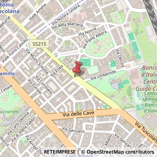 Mappa Piazza di Santa Maria Ausiliatrice, 22, 00181 Roma, Roma (Lazio)