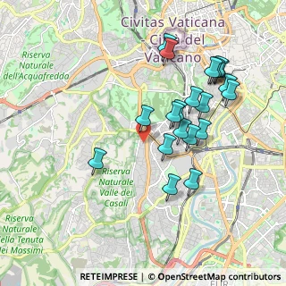 Mappa Via Raineri Maddalena, 00151 Roma RM, Italia (1.9825)