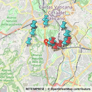 Mappa Via Raineri Maddalena, 00151 Roma RM, Italia (1.6785)