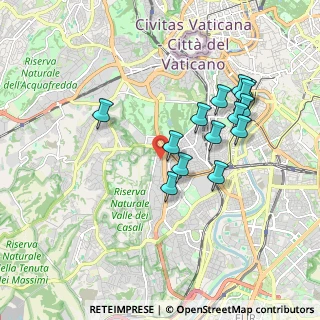 Mappa Via Raineri Maddalena, 00151 Roma RM, Italia (1.82929)