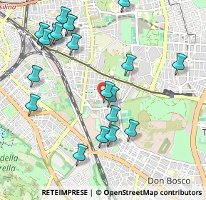 Mappa Piazza Cardinali Giuseppe, 00177 Roma RM, Italia (1.1985)