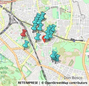 Mappa Piazza Cardinali Giuseppe, 00177 Roma RM, Italia (0.722)