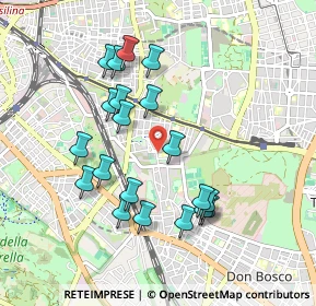 Mappa Piazza Cardinali Giuseppe, 00177 Roma RM, Italia (0.9475)