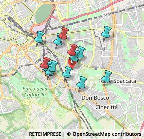 Mappa Piazza Cardinali Giuseppe, 00177 Roma RM, Italia (1.39571)