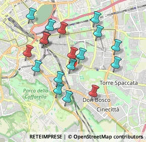 Mappa Piazza Cardinali Giuseppe, 00177 Roma RM, Italia (1.95889)