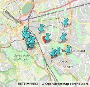 Mappa Piazza Cardinali Giuseppe, 00177 Roma RM, Italia (1.57706)