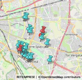 Mappa Via delle Passiflore, 00172 Roma RM, Italia (2.08)