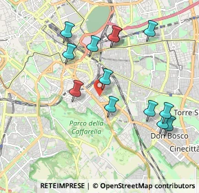 Mappa Via Enea, 00181 Roma RM, Italia (2.06615)
