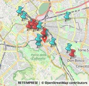 Mappa Via Enea, 00181 Roma RM, Italia (1.72467)