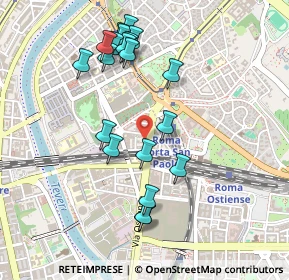 Mappa Via Ostiense, 00153 Roma RM, Italia (0.513)