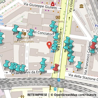 Mappa Via Ostiense, 00153 Roma RM, Italia (0.07931)