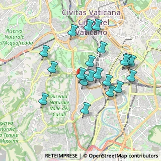 Mappa Via Circonvallazione Gianicolense, 00151 Roma RM, Italia (1.8635)