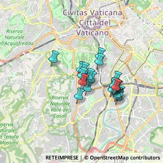 Mappa Via Circonvallazione Gianicolense, 00151 Roma RM, Italia (1.3215)