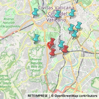 Mappa Via Circonvallazione Gianicolense, 00151 Roma RM, Italia (1.97909)