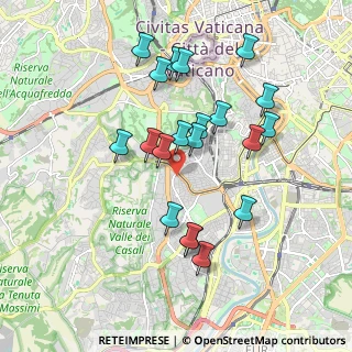 Mappa Via Circonvallazione Gianicolense, 00151 Roma RM, Italia (1.8655)