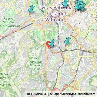Mappa Via Circonvallazione Gianicolense, 00151 Roma RM, Italia (3.79)