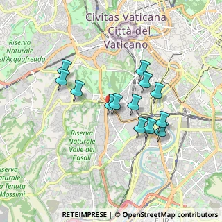 Mappa Via Circonvallazione Gianicolense, 00151 Roma RM, Italia (1.56077)