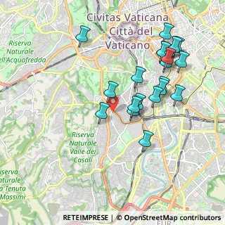 Mappa Via Circonvallazione Gianicolense, 00151 Roma RM, Italia (2.088)