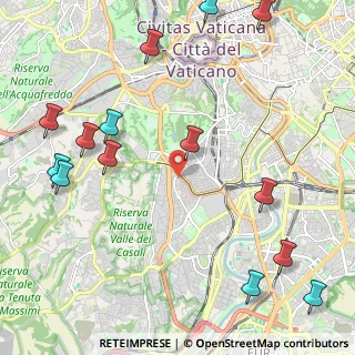 Mappa Via Circonvallazione Gianicolense, 00151 Roma RM, Italia (3.04429)