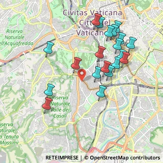 Mappa Via Circonvallazione Gianicolense, 00151 Roma RM, Italia (2.1645)